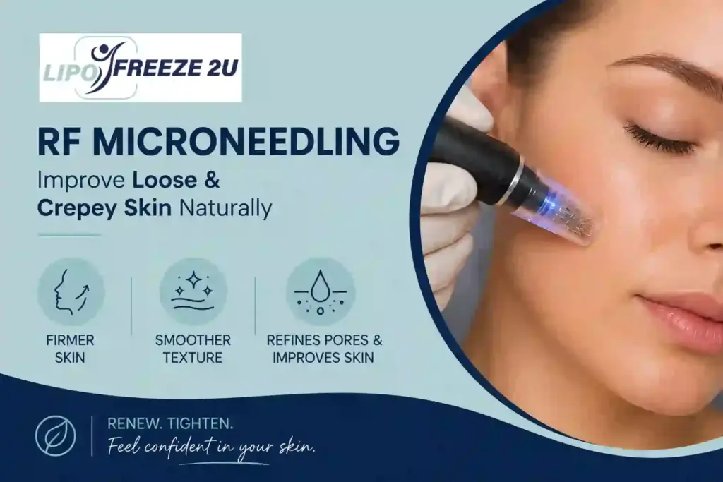 Can RF Microneedling Help Improve Loose and Crepey Skin Chester?